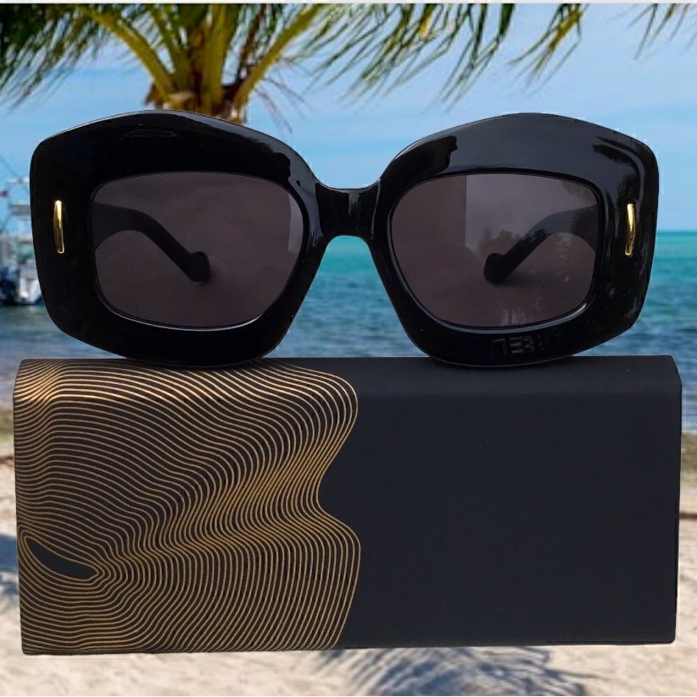 SUNGLASSES JACKIE LUXURY STYLE CHUNKY FRAME UV400 TO PROTECT YOUR EYES